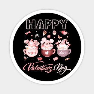 Cup Of Tea Happy Valentine's Day Magnet